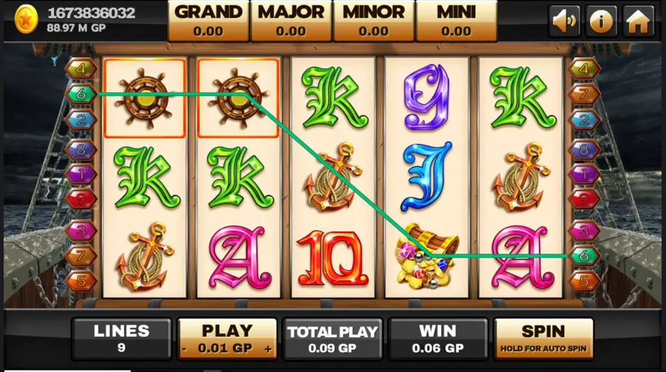 Treasure chest scatters spread across the reels