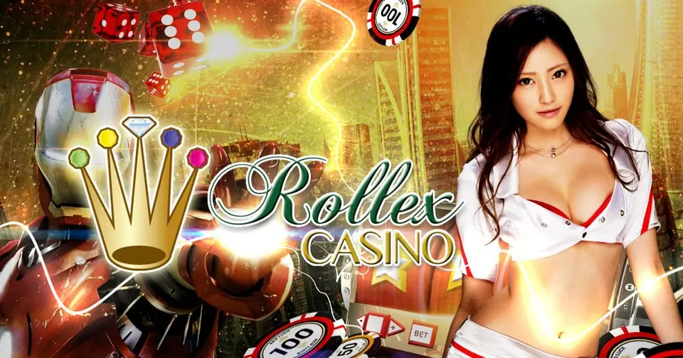 Rollex11 game lobby on an Android phone with slot categories